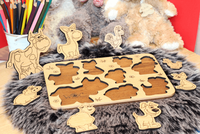 Puzzle - Les animaux de la Ferme