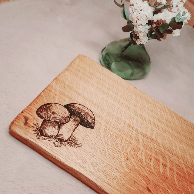 Planche Chêne Champignon