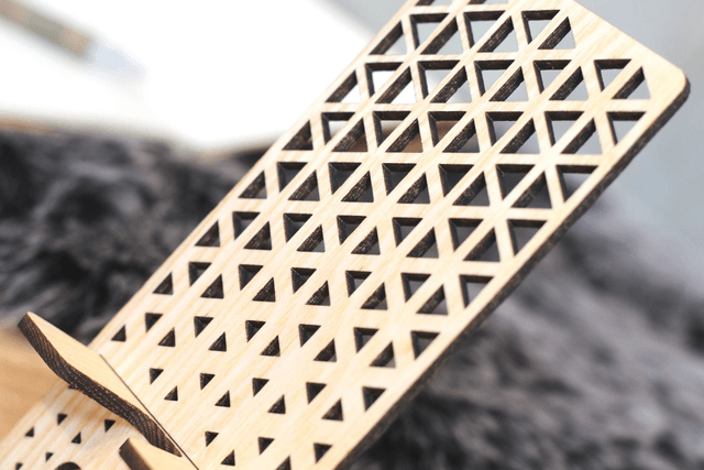 Support Smartphone - Modèle motif Géométrique