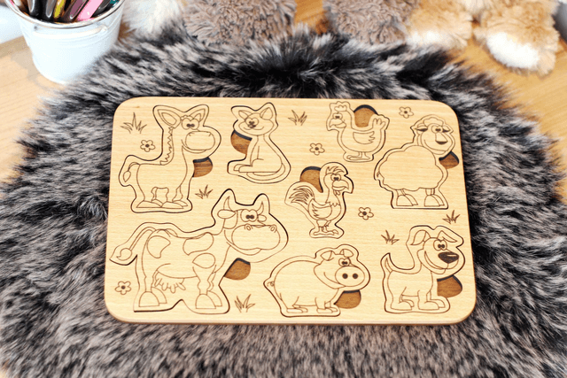 Puzzle - Les animaux de la Ferme