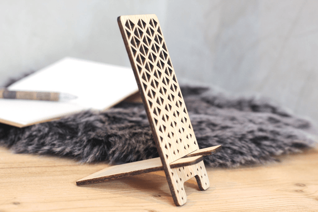 Support Smartphone - Modèle motif Géométrique