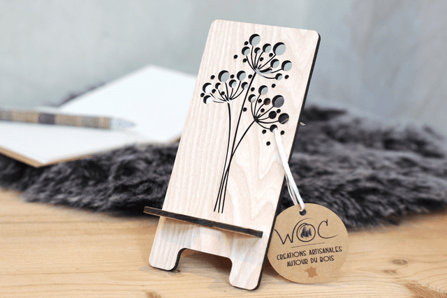 Support Smartphone - Modèle Bouquet de Fleurs