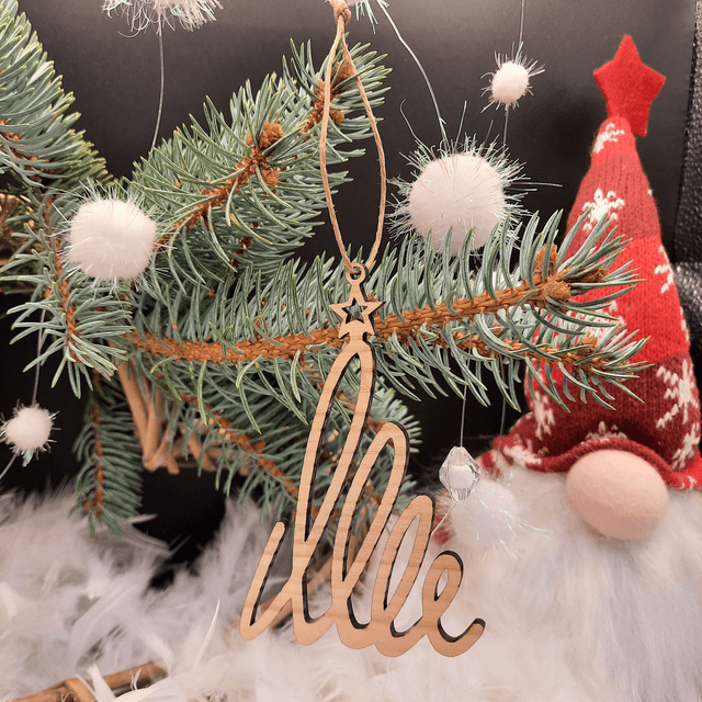Boule de Noël en Frêne massif - Modèle 19
